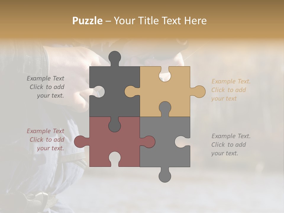 Minnow Bass Suspending PowerPoint Template