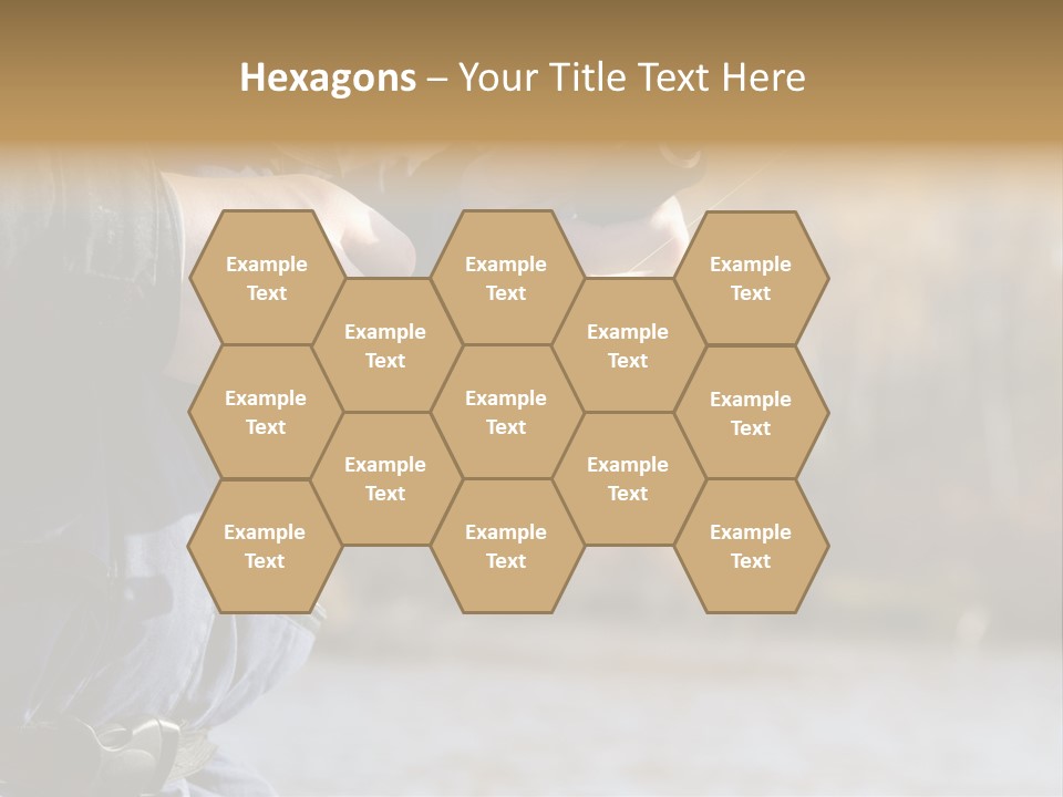 Minnow Bass Suspending PowerPoint Template