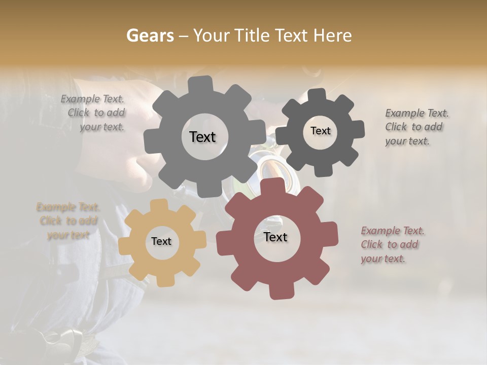 Minnow Bass Suspending PowerPoint Template