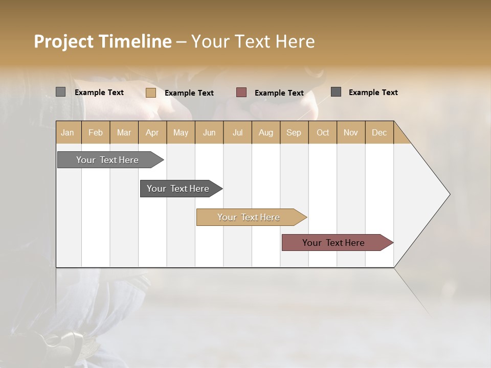 Minnow Bass Suspending PowerPoint Template
