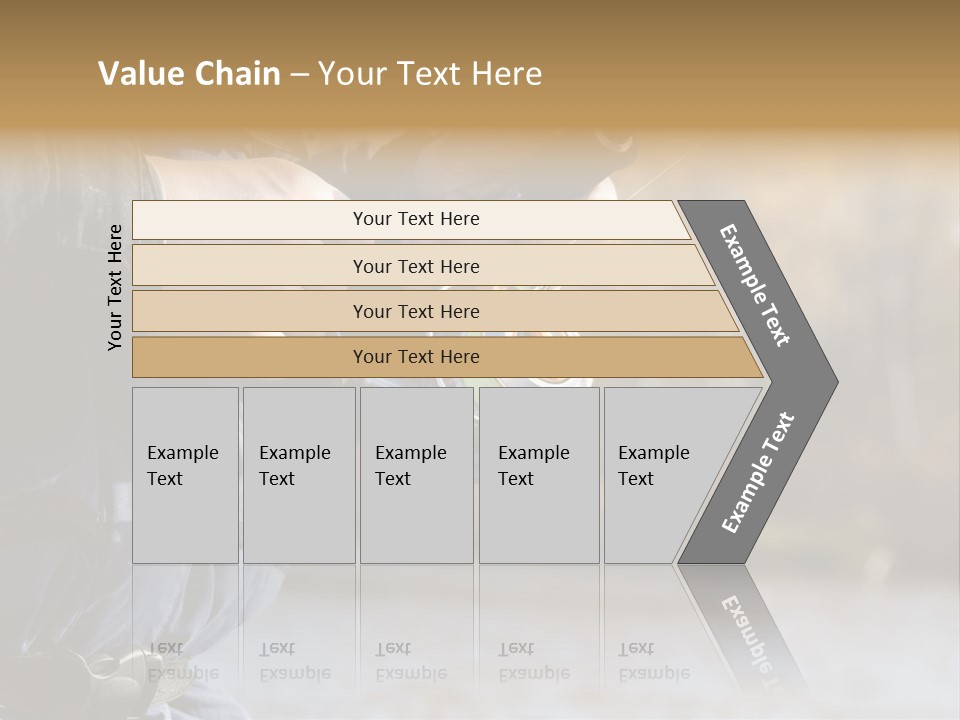 Minnow Bass Suspending PowerPoint Template