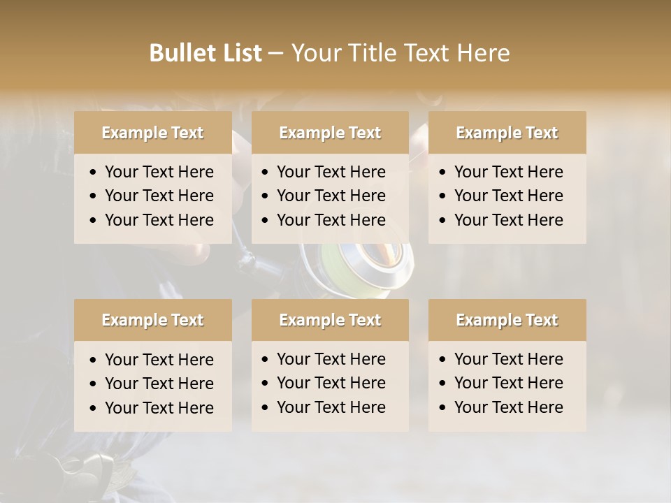 Minnow Bass Suspending PowerPoint Template