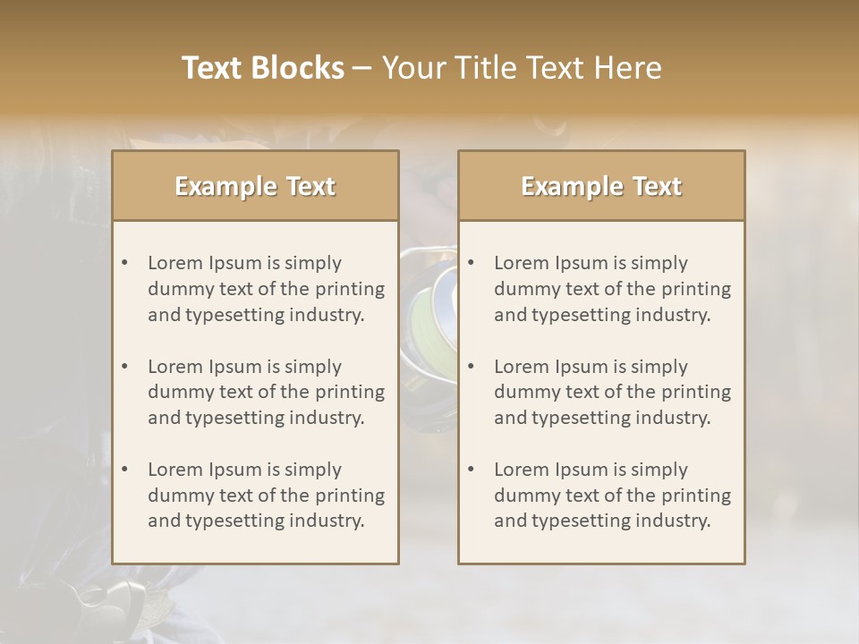 Minnow Bass Suspending PowerPoint Template