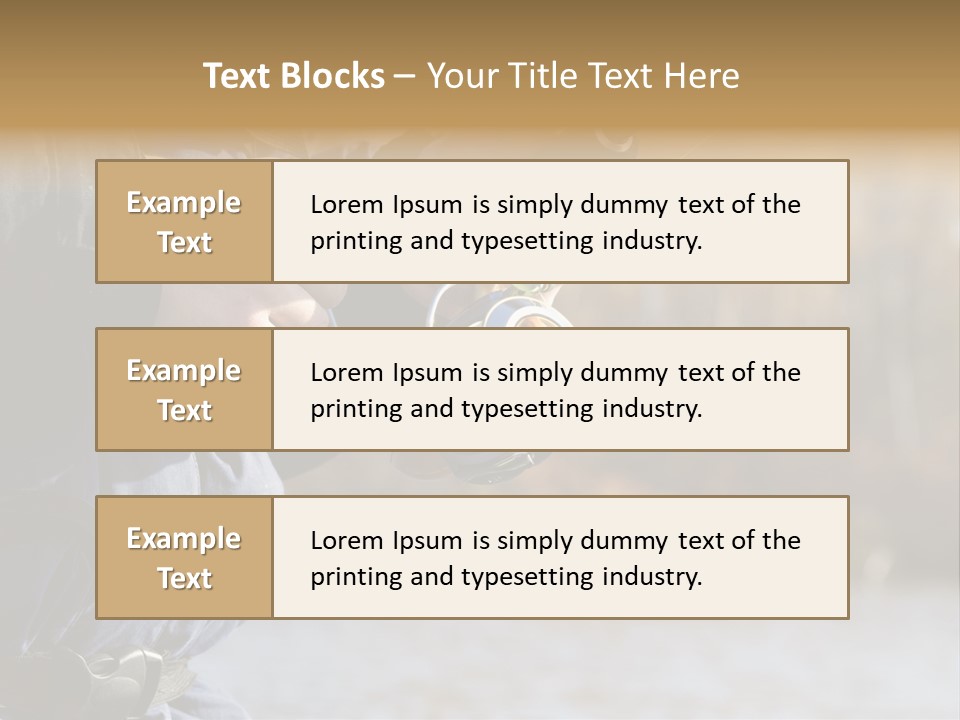 Minnow Bass Suspending PowerPoint Template