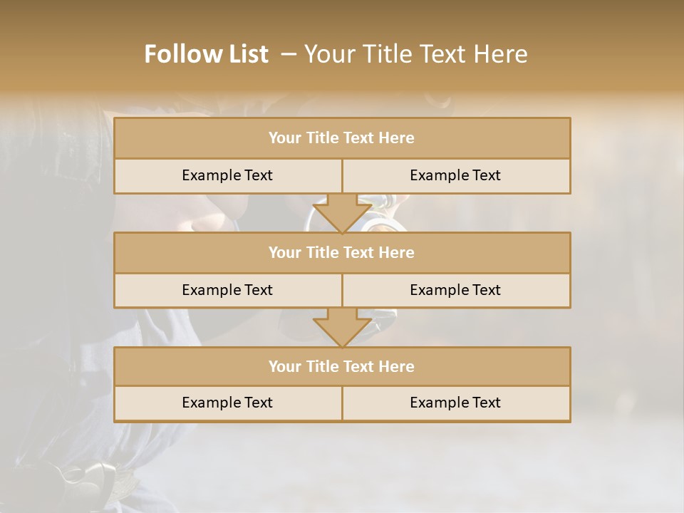 Minnow Bass Suspending PowerPoint Template