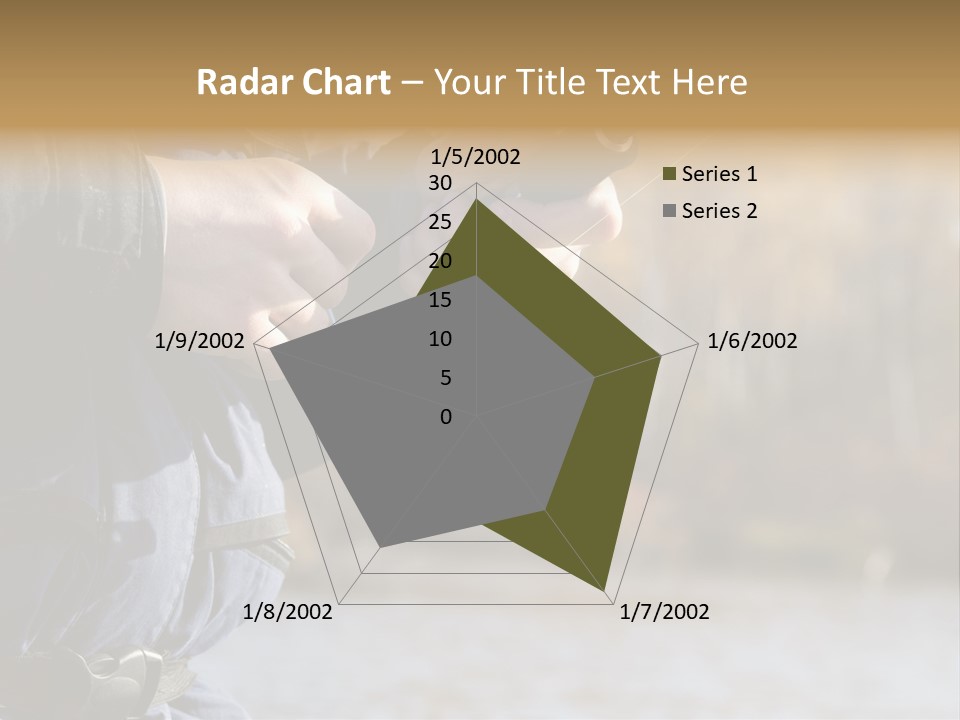 Minnow Bass Suspending PowerPoint Template
