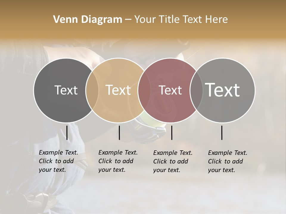 Minnow Bass Suspending PowerPoint Template