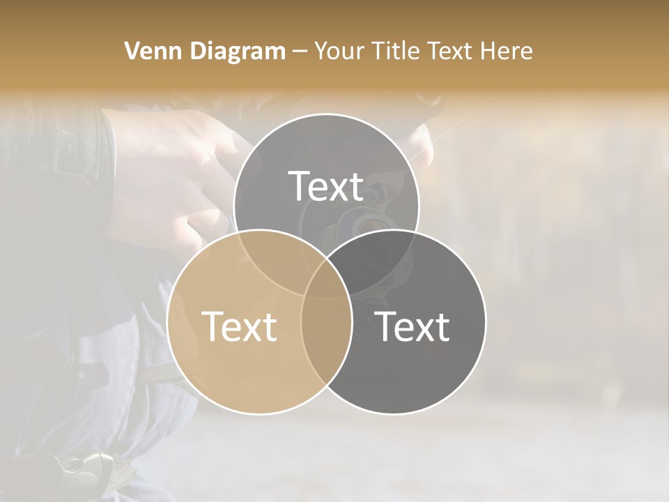Minnow Bass Suspending PowerPoint Template