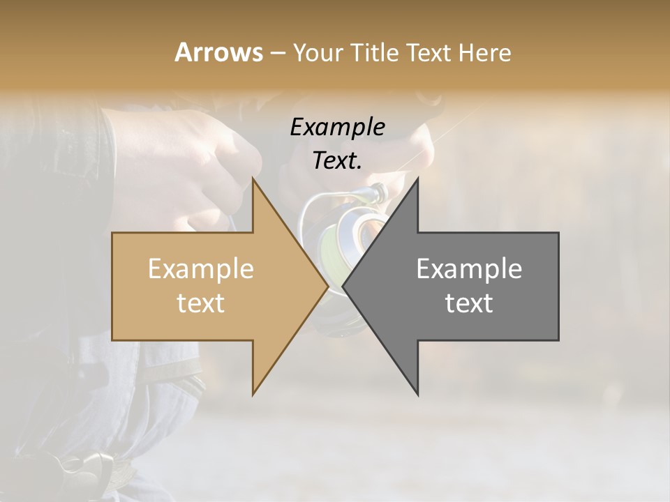 Minnow Bass Suspending PowerPoint Template