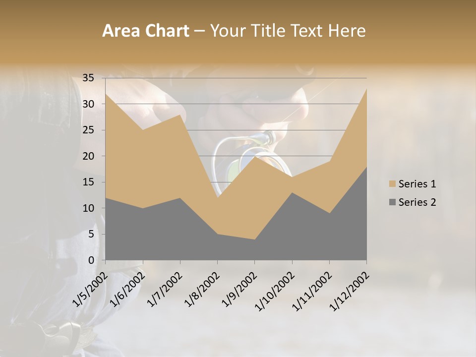 Minnow Bass Suspending PowerPoint Template