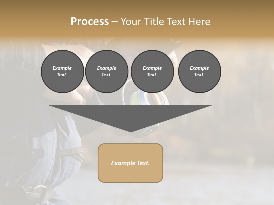 Minnow Bass Suspending PowerPoint Template