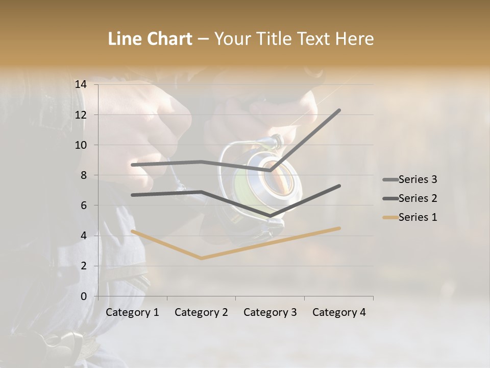 Minnow Bass Suspending PowerPoint Template