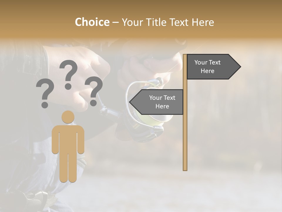 Minnow Bass Suspending PowerPoint Template