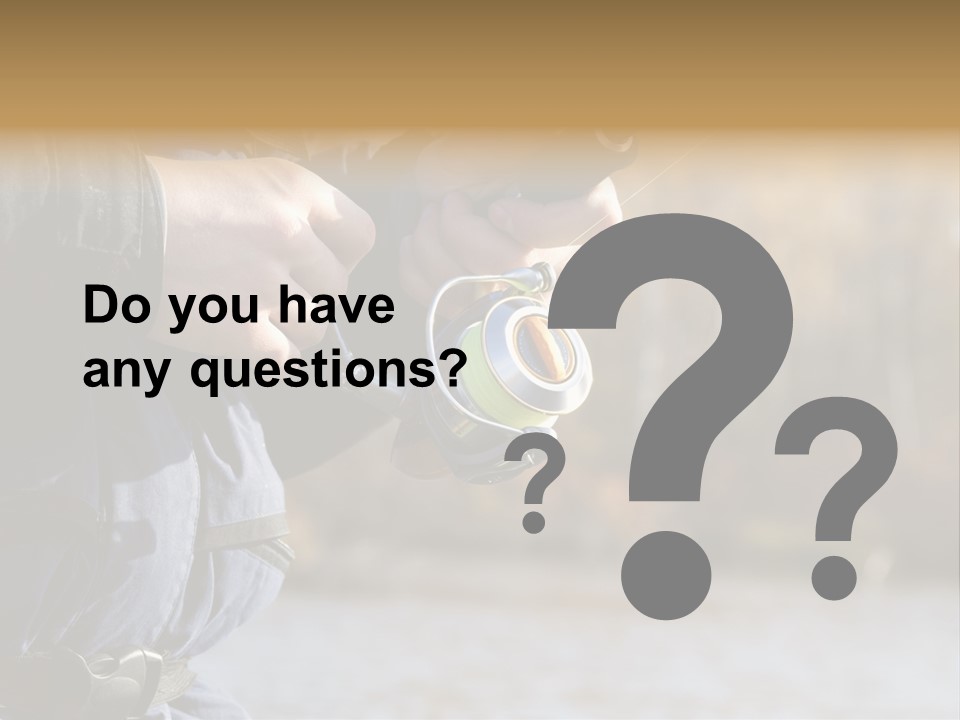 Minnow Bass Suspending PowerPoint Template