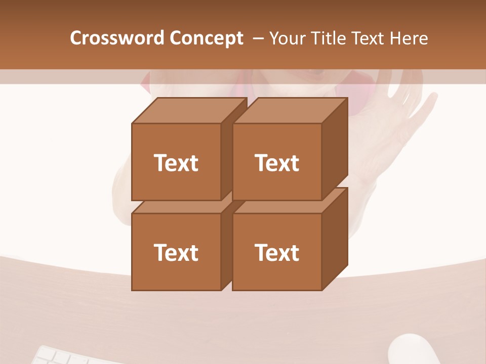 Computer Panic PowerPoint Template