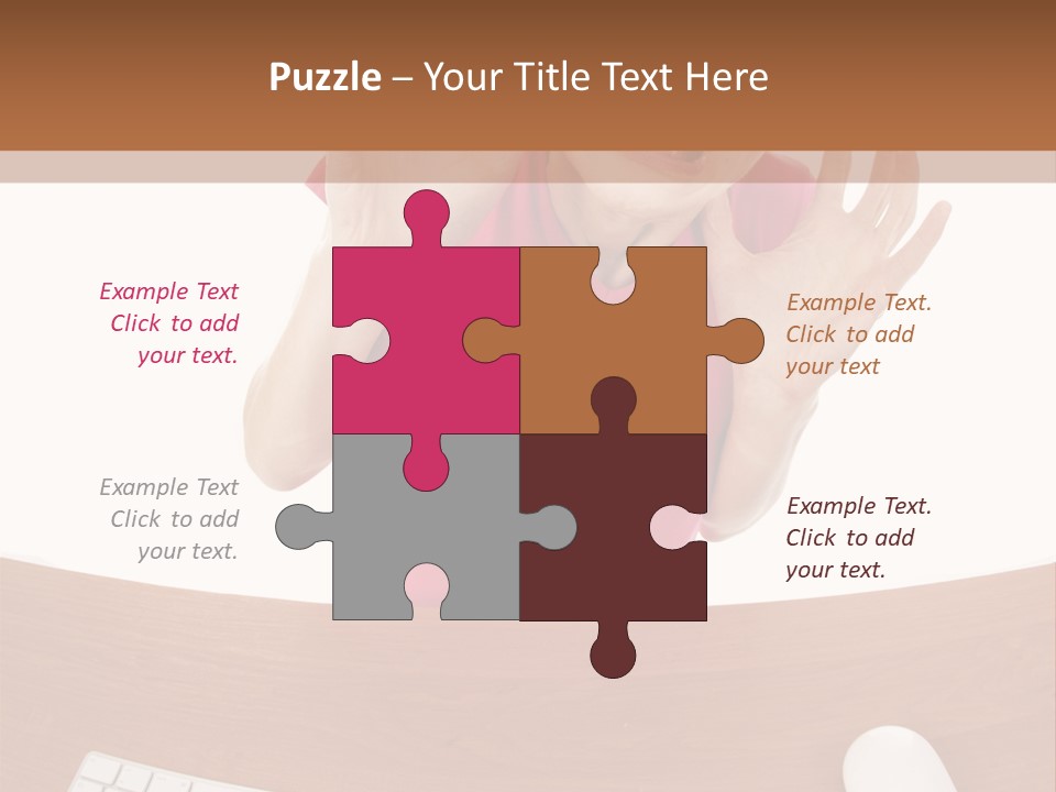 Computer Panic PowerPoint Template