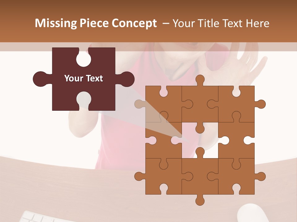 Computer Panic PowerPoint Template