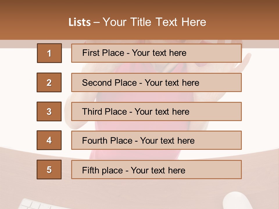 Computer Panic PowerPoint Template