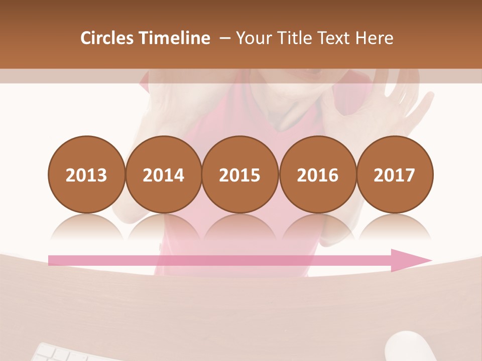 Computer Panic PowerPoint Template