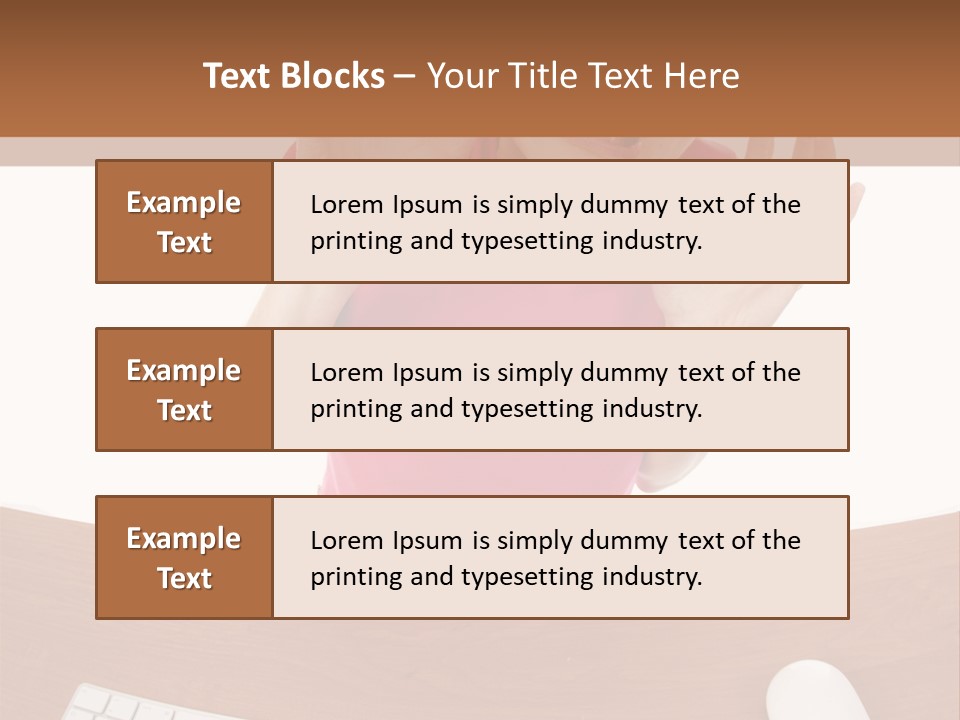 Computer Panic PowerPoint Template