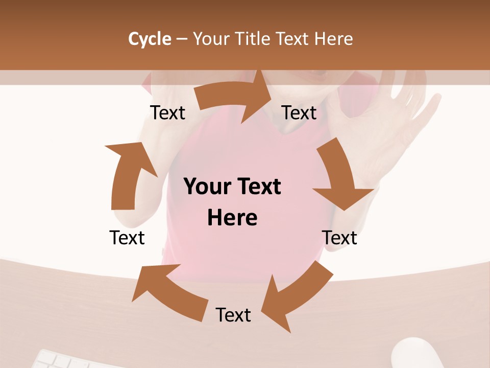 Computer Panic PowerPoint Template