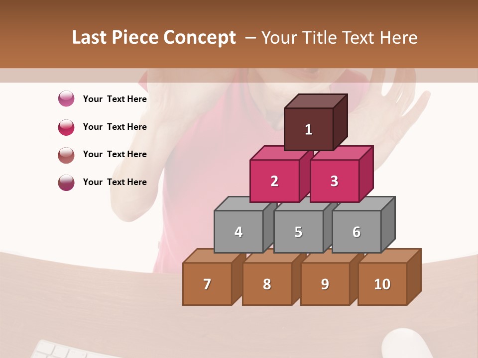 Computer Panic PowerPoint Template