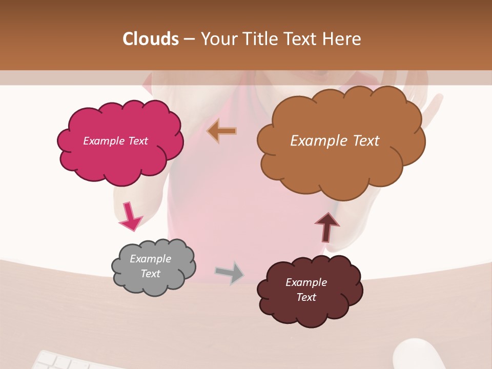 Computer Panic PowerPoint Template