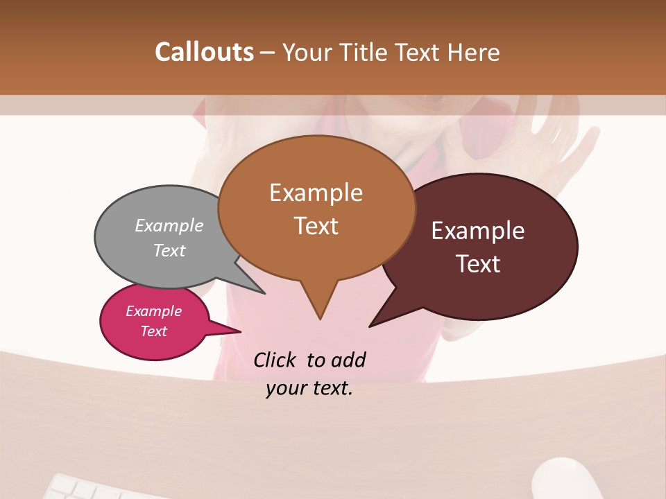 Computer Panic PowerPoint Template