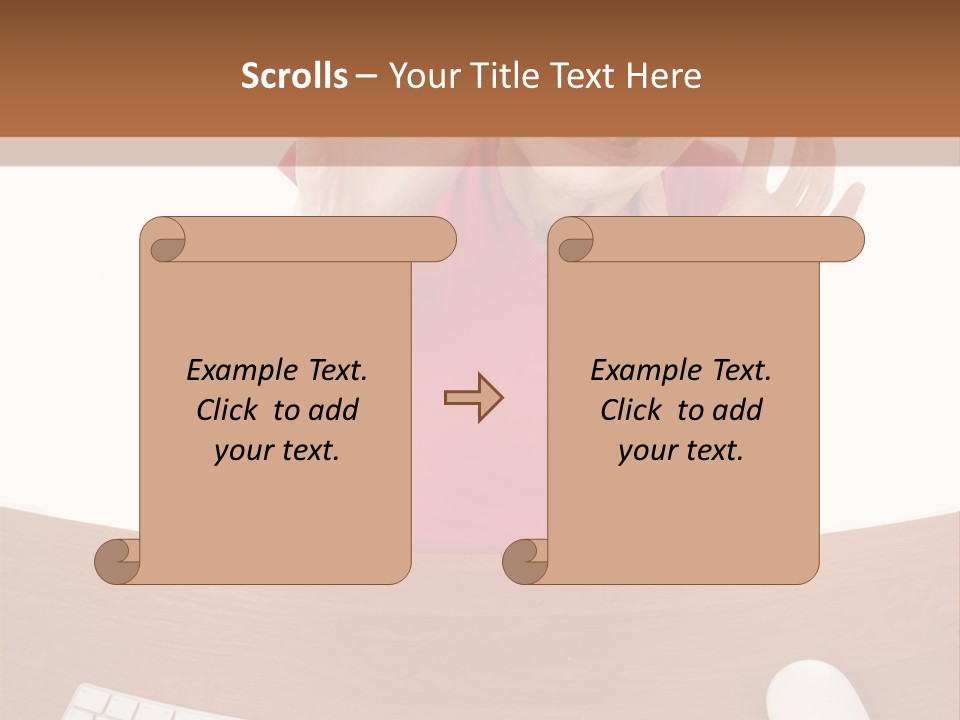 Computer Panic PowerPoint Template