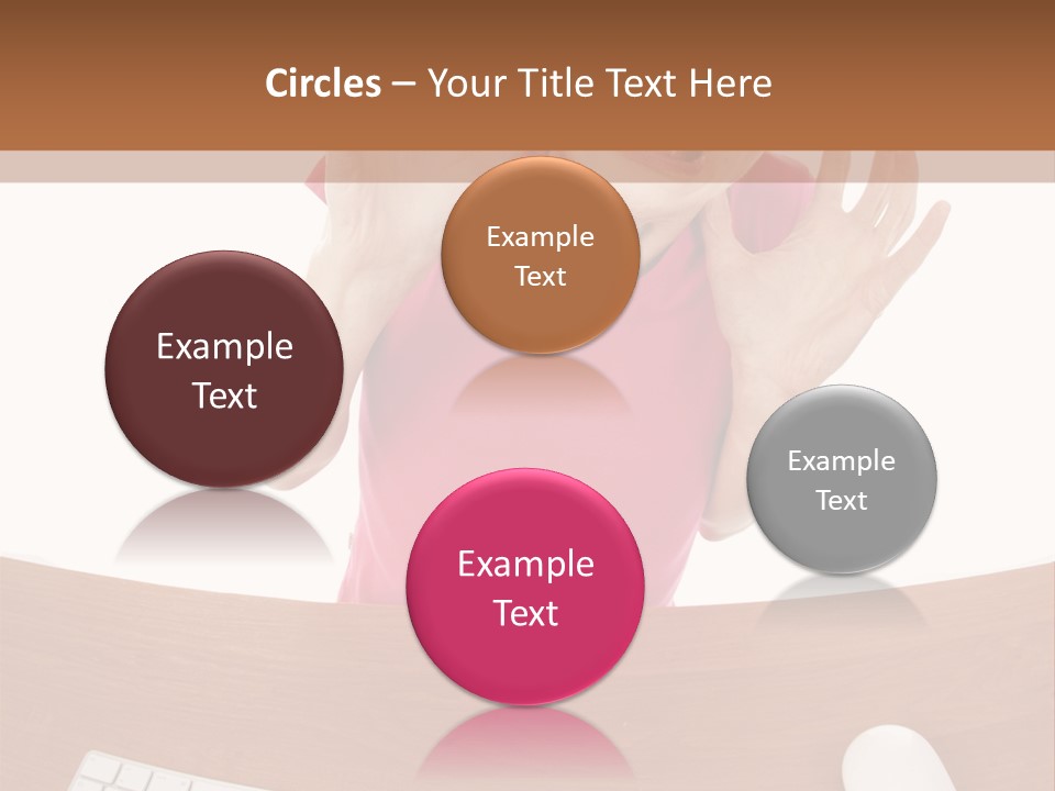 Computer Panic PowerPoint Template