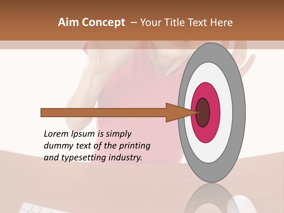 Computer Panic PowerPoint Template