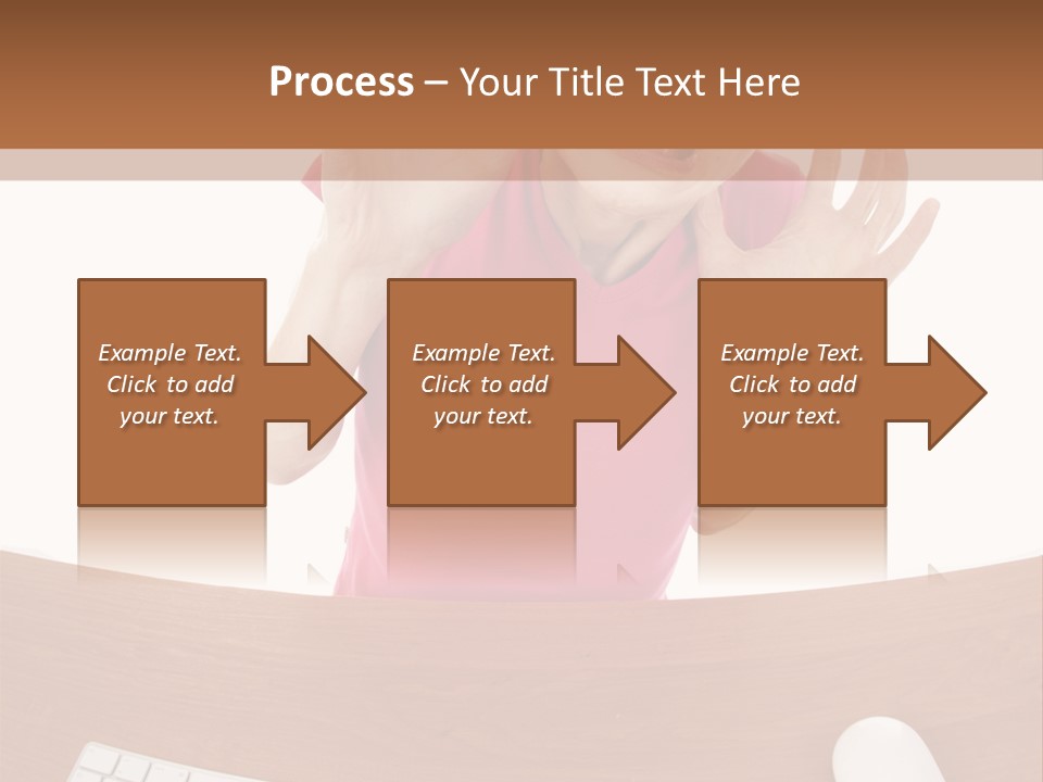 Computer Panic PowerPoint Template