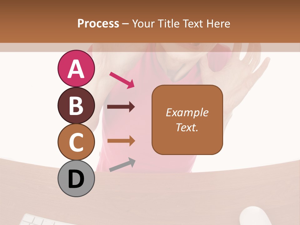 Computer Panic PowerPoint Template