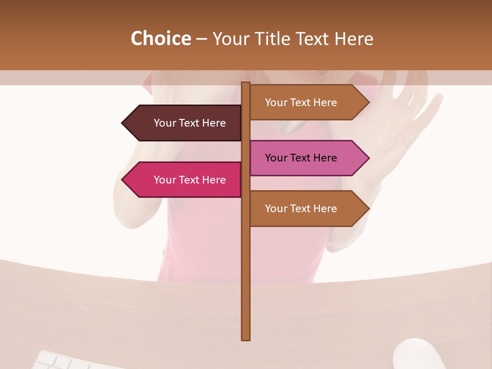 Computer Panic PowerPoint Template