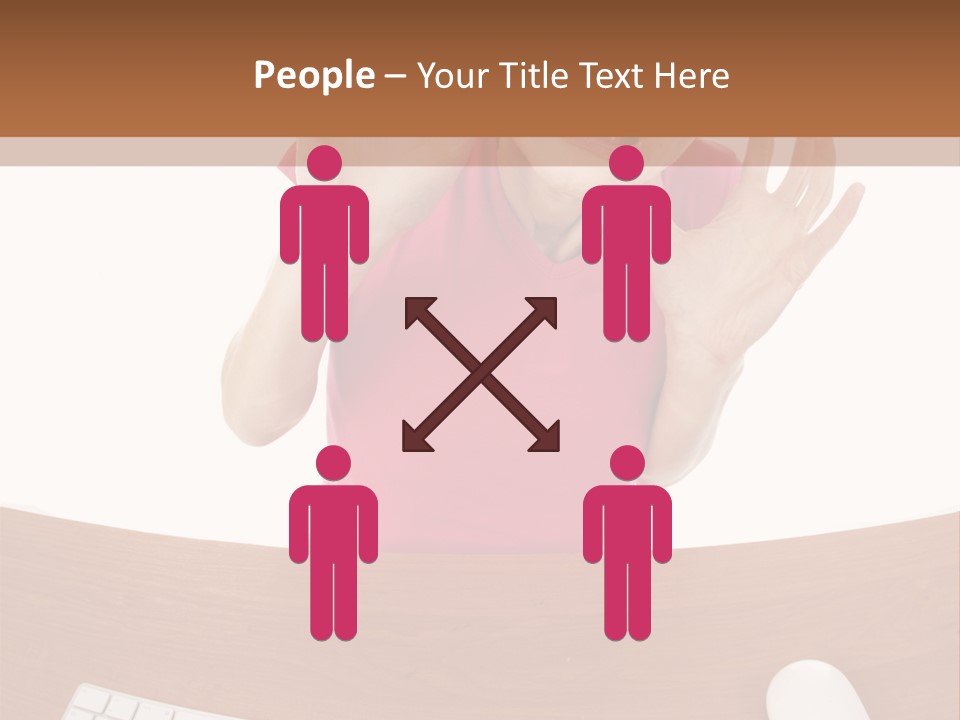 Computer Panic PowerPoint Template