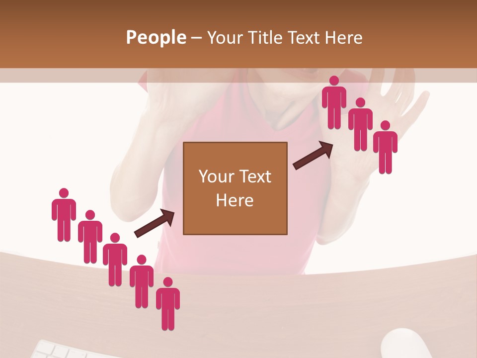 Computer Panic PowerPoint Template