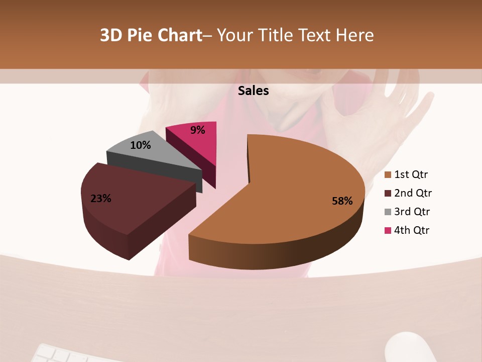 Computer Panic PowerPoint Template