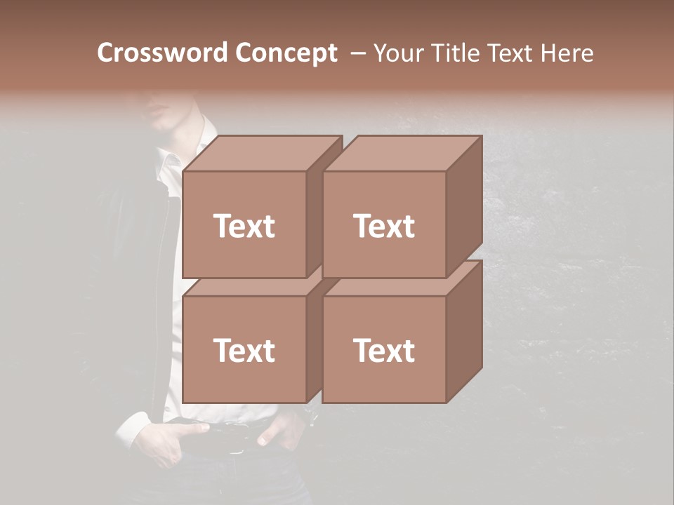 Leather Jackets India PowerPoint Template