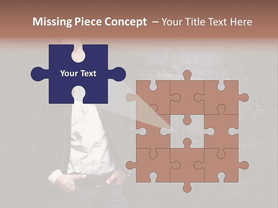 Leather Jackets India PowerPoint Template