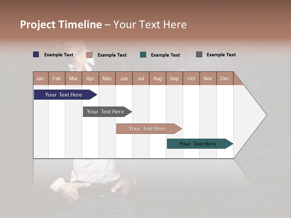 Leather Jackets India PowerPoint Template