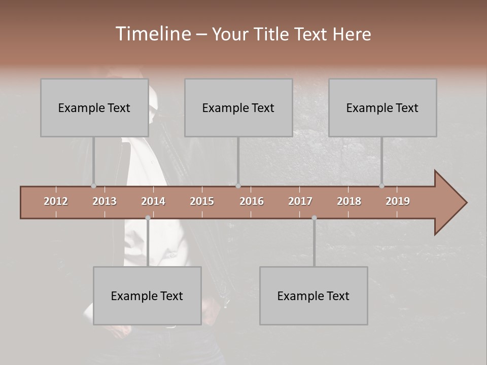Leather Jackets India PowerPoint Template