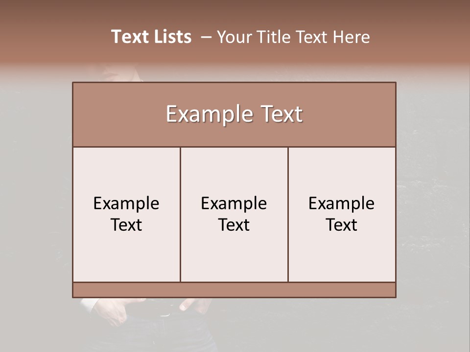 Leather Jackets India PowerPoint Template