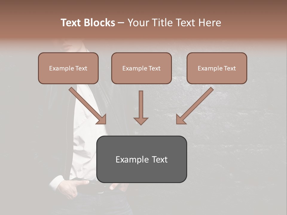 Leather Jackets India PowerPoint Template