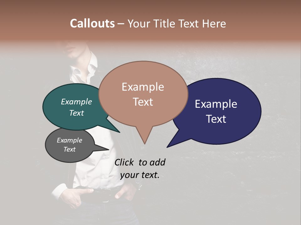 Leather Jackets India PowerPoint Template