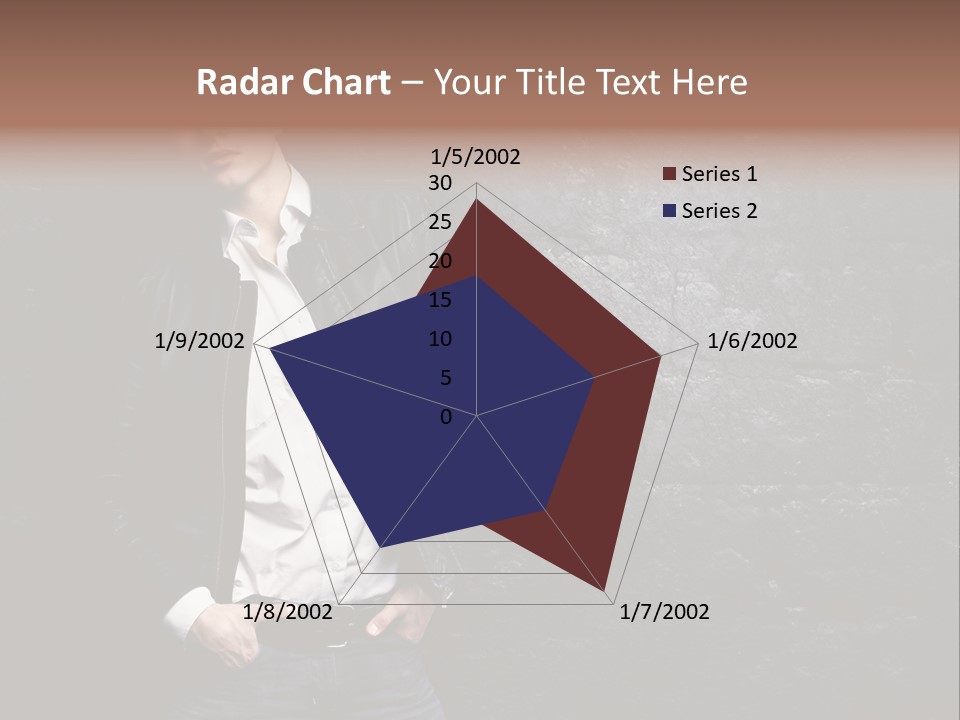 Leather Jackets India PowerPoint Template