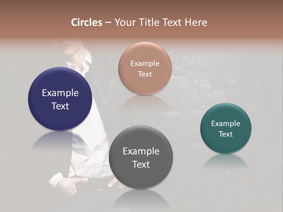 Leather Jackets India PowerPoint Template