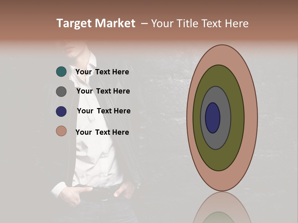 Leather Jackets India PowerPoint Template