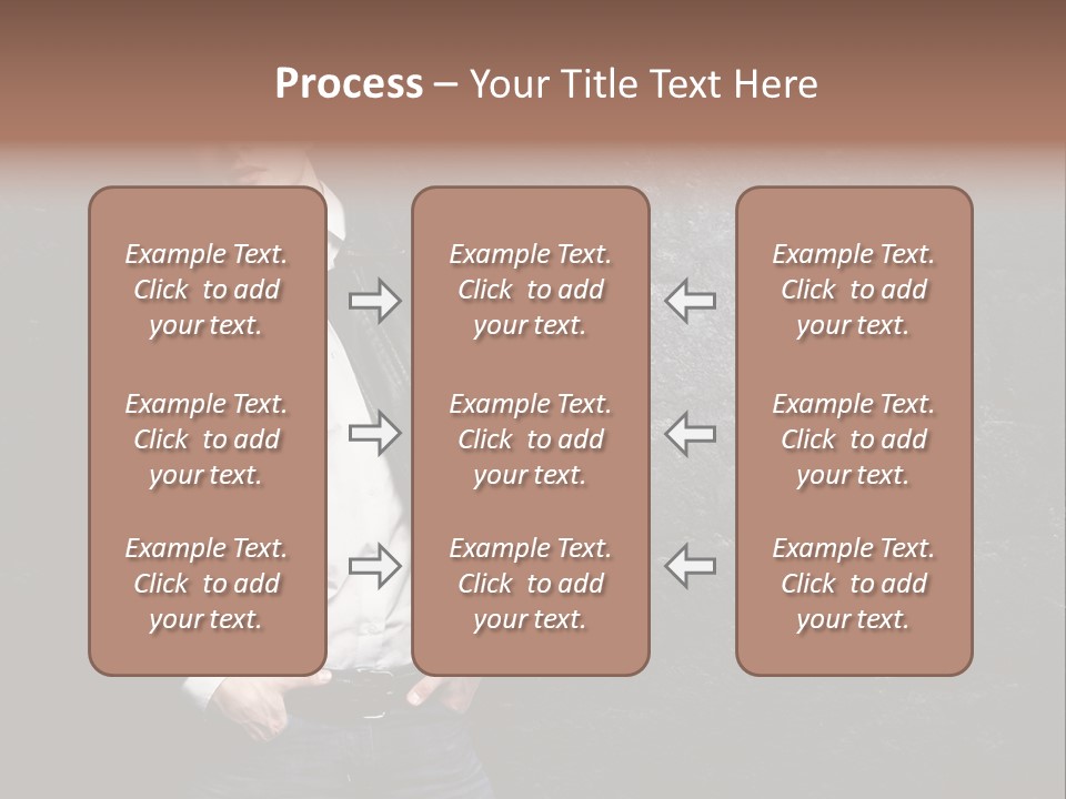 Leather Jackets India PowerPoint Template