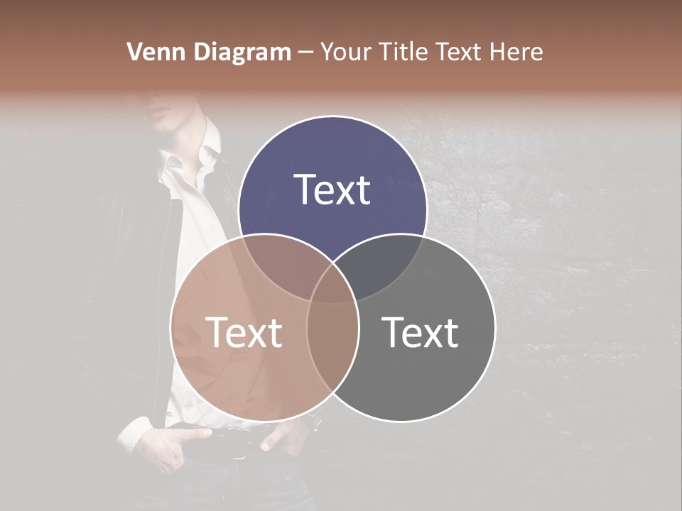 Leather Jackets India PowerPoint Template