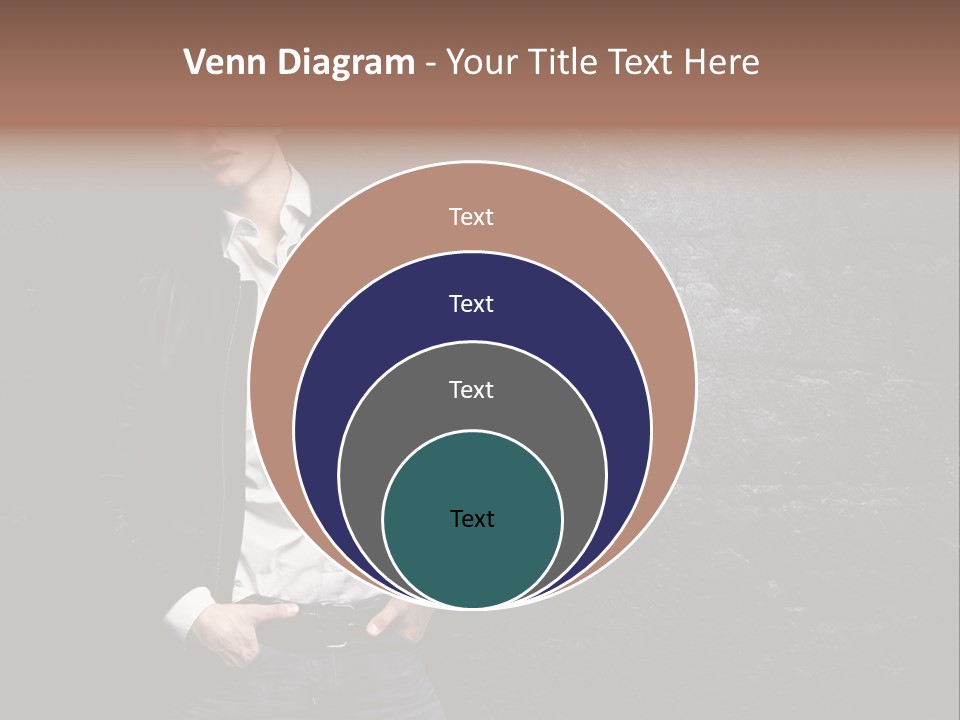 Leather Jackets India PowerPoint Template